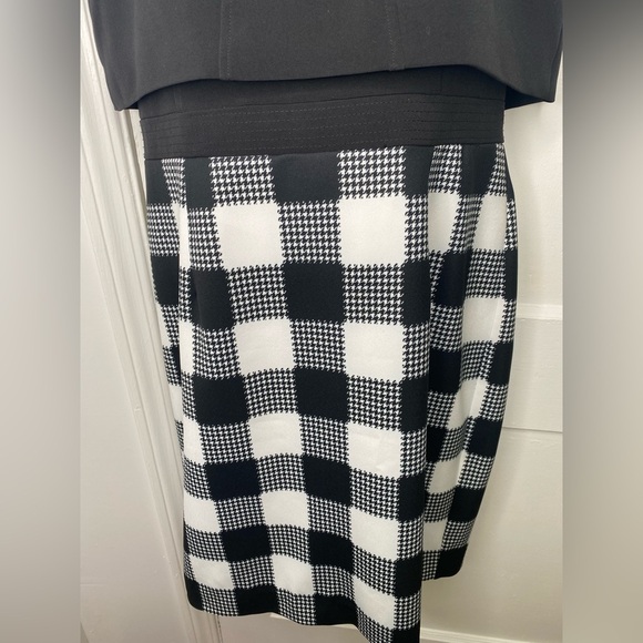 TOCCIN (NY) NWT Black and White Checkered Dress - Picture 4 of 14